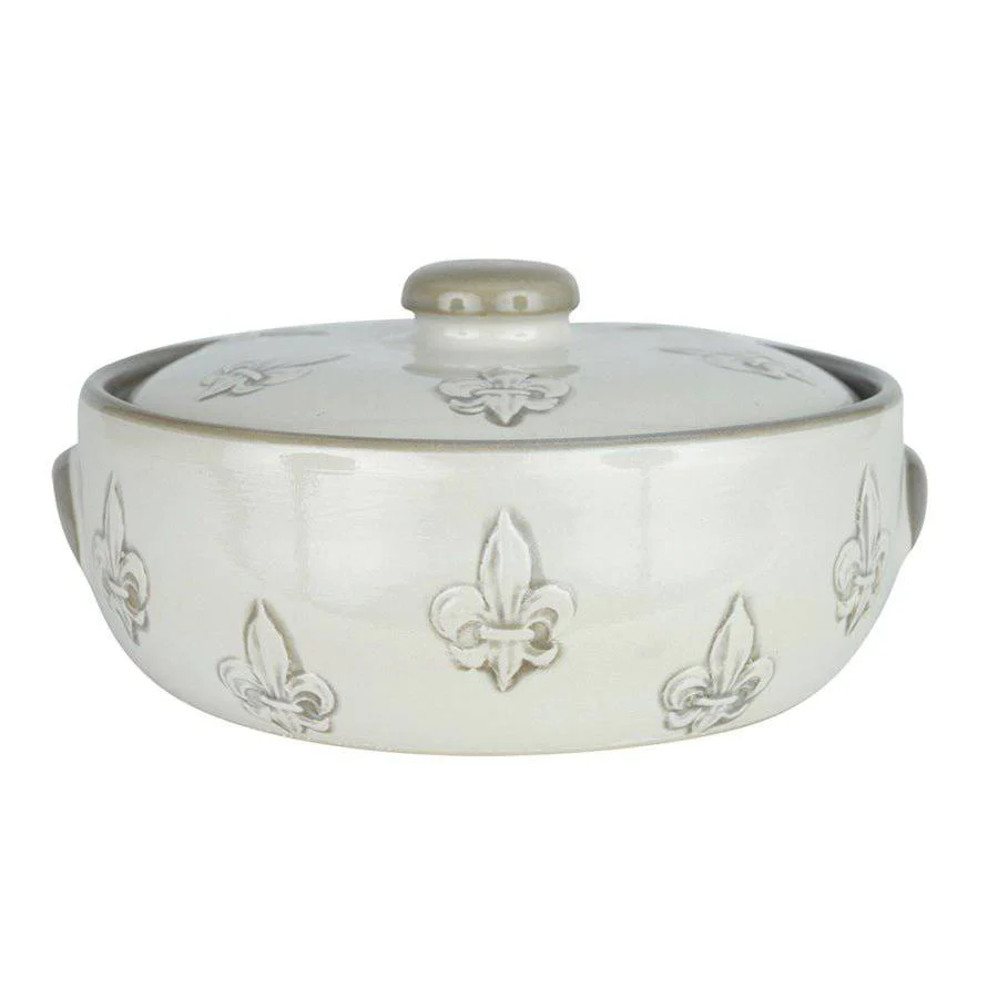 Stoneware & Co - Embossed Fleur de Lis - Image 2