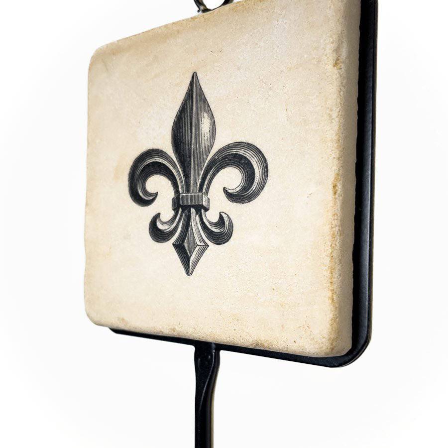 Studio Vertu Stone Hook – Botticino Marble Decorative Wall Hook - Image 4