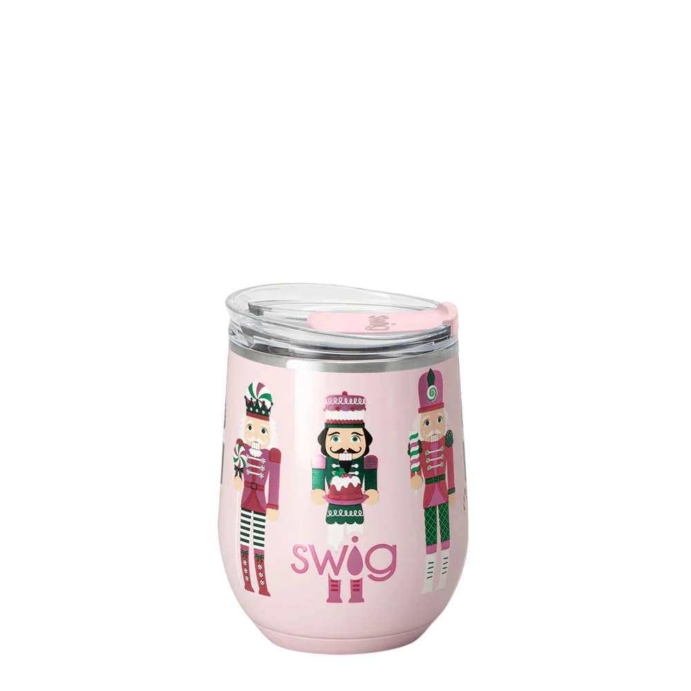 Sugar Plum Soldier Holiday Drinkware — Mega Mug Tumbler, Party Cup, Stemless Wine - Image 4