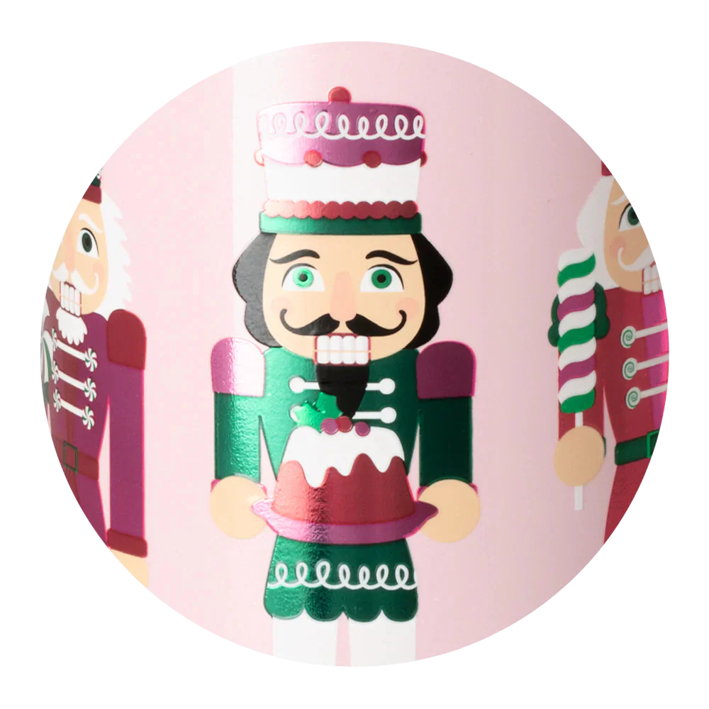 Sugar Plum Soldier Holiday Drinkware — Mega Mug Tumbler, Party Cup, Stemless Wine - Image 5