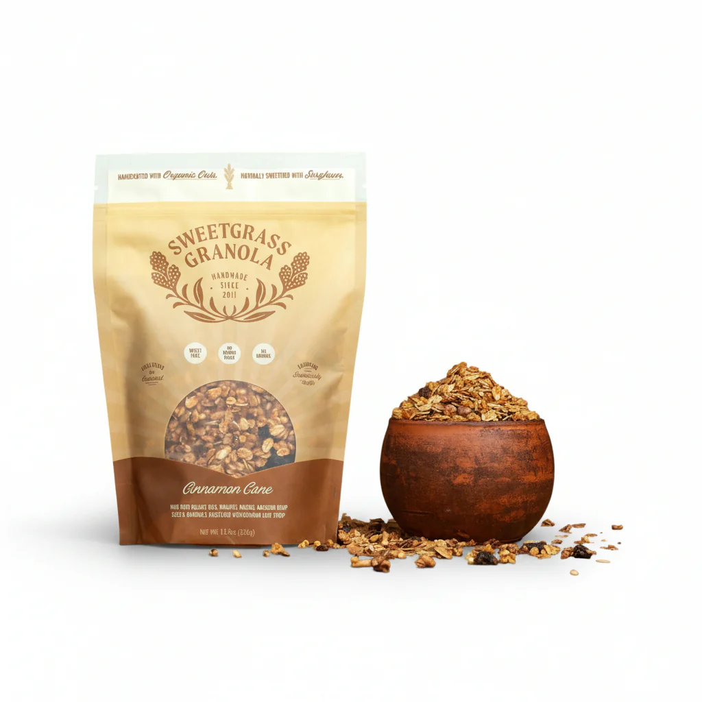 Sweetgrass Granola | Small-Batch, Handcrafted Granola (11.5oz Bag) - Image 4