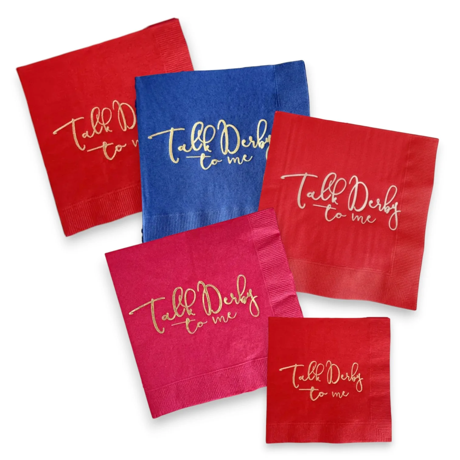Talk Derby to Me Napkins
