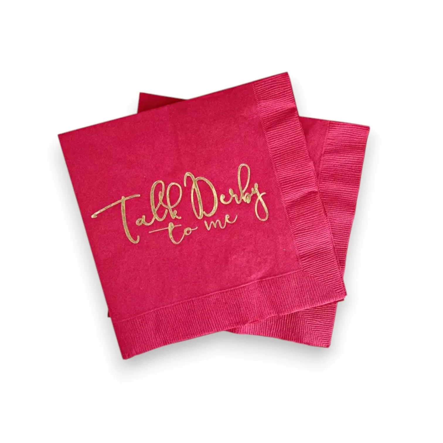 Talk Derby to Me Napkins - Image 3