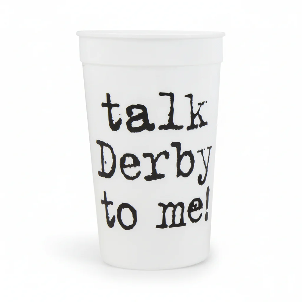 Talk Derby to Me Party Cup