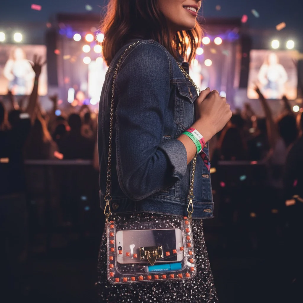 The Jackie | Stadium-Approved Clear Crossbody Bag - Image 7