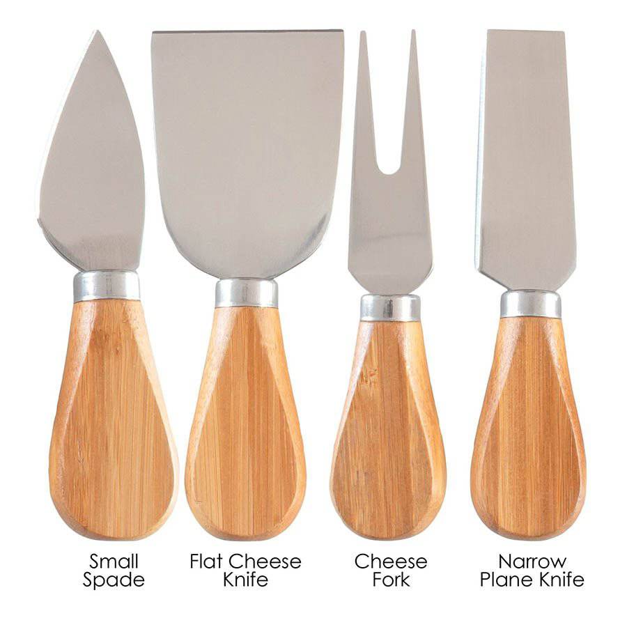 Totally Bamboo 4 Piece Cheese Tool Set - Image 3