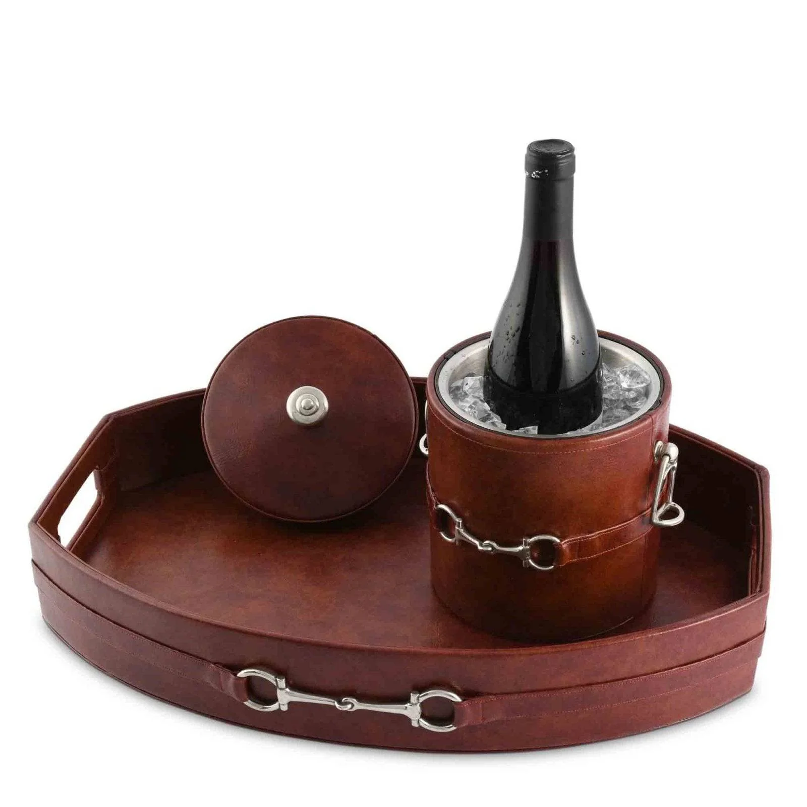 Vagabond House Equestrian Vegan Leather Tray - Image 2