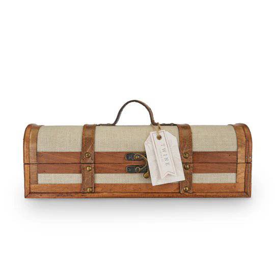 Vintage Trunk - Single Wine Box - Image 2