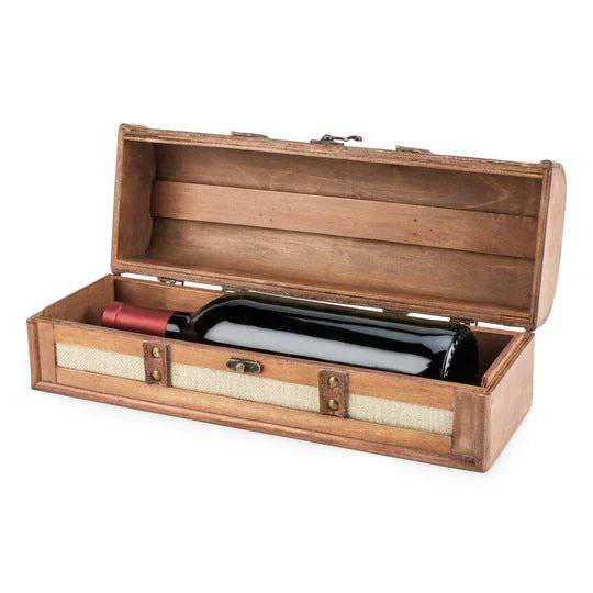 Vintage Trunk - Single Wine Box - Image 3