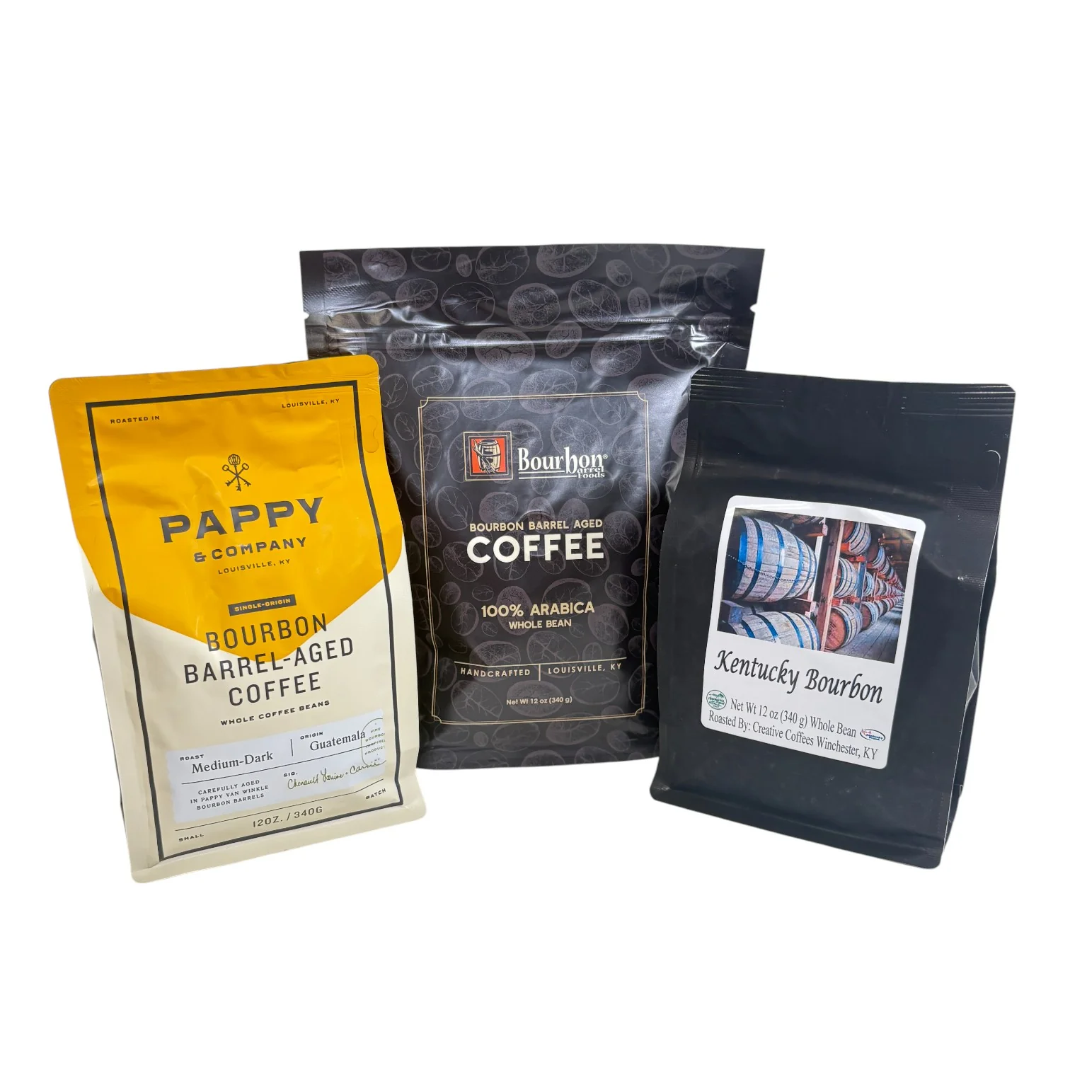 Whole Bean Bourbon Coffee 3-Pack