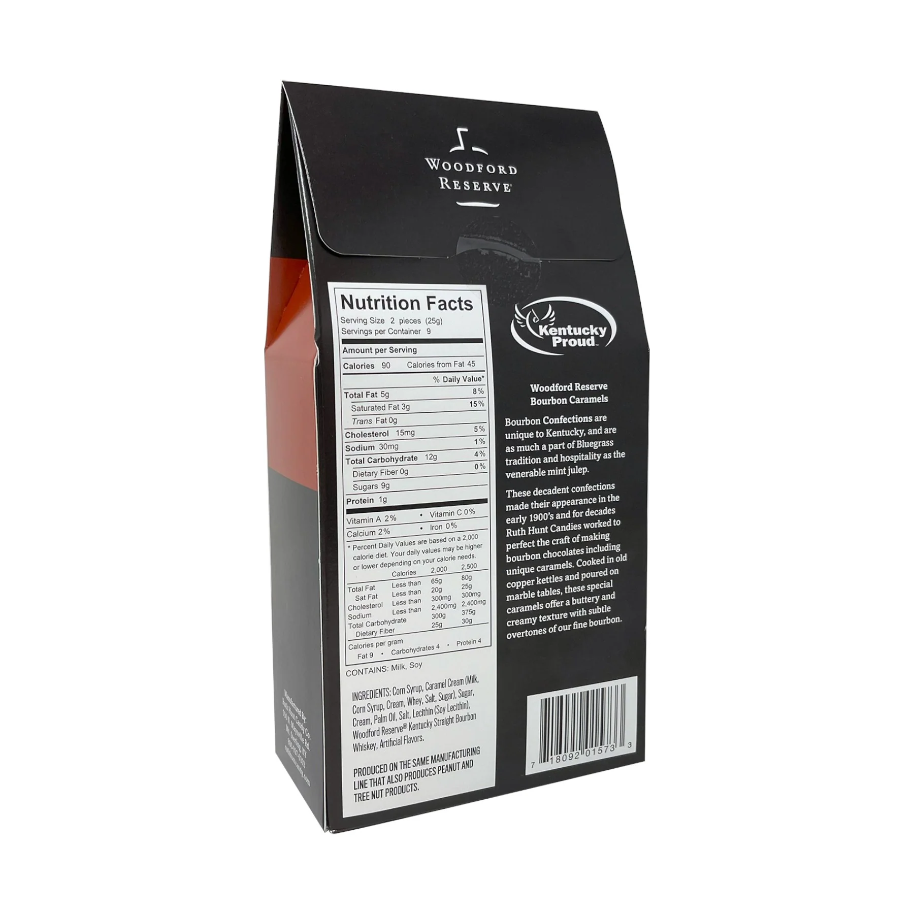 Woodford Reserve® Bourbon Caramels – 8 oz Box (Made in Kentucky) - Image 3